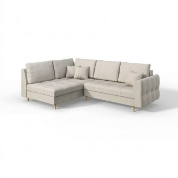 Colțar crem (pe partea stângă ) Ariella – Ropez