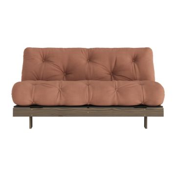 Canapea portocaliu arămiu extensibilă 160 cm Roots – Karup Design