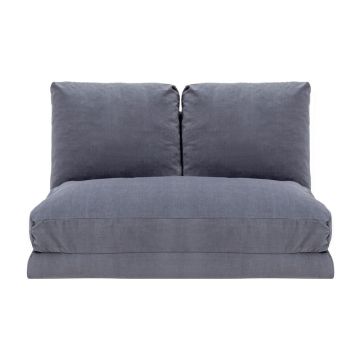 Canapea gri extensibilă 120 cm Taida – Balcab Home