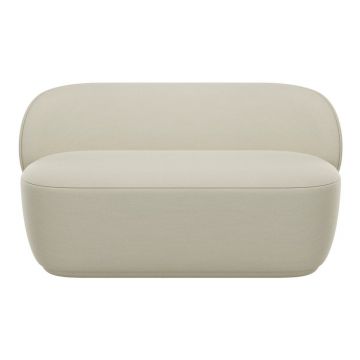 Canapea bej cu tapițerie din stofă bouclé 137,5 cm KUON – Blomus