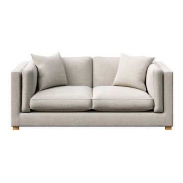 Canapea bej 195 cm Pomo – Ame Yens
