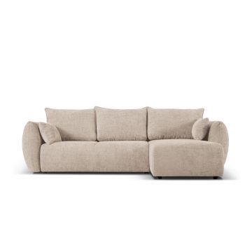 Colțar bej (colț pe dreapta) Matera – Cosmopolitan Design