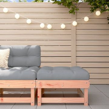 vidaXL Taburet de grădină, lemn masiv douglas