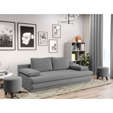 Canapea Extensibila Sensi Gri Deschis