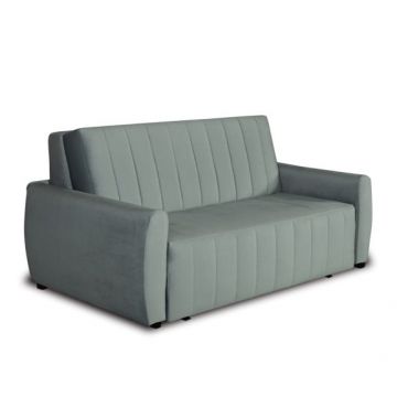 Canapea Extensibila Rimini, 2 Locuri, Lada Depozitare, Albastru, 175 Cm