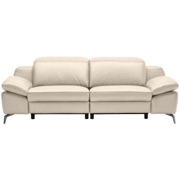 Canapea Cu 3 Locuri, piele, bej