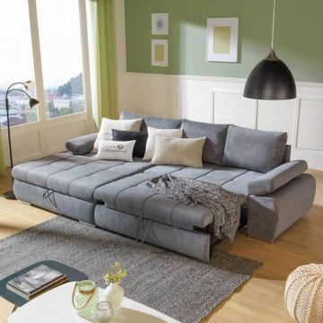 COLȚAR EXTENSIBIL textil gri