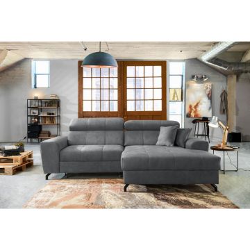 COLȚAR EXTENSIBIL textil gri