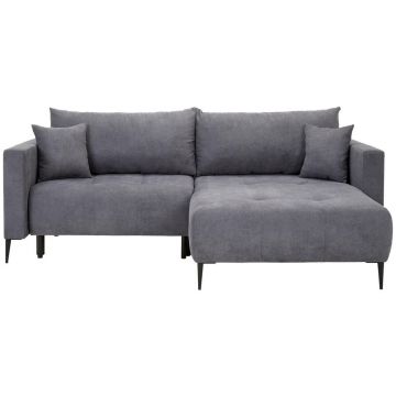 COLȚAR EXTENSIBIL textil gri închis