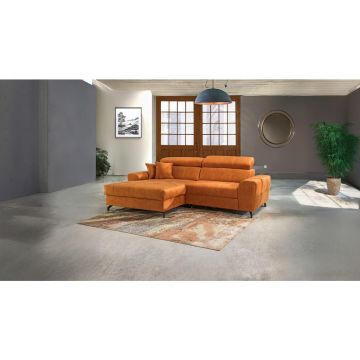 COLȚAR EXTENSIBIL textil portocaliu