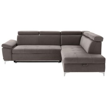 COLȚAR EXTENSIBIL textil taupe