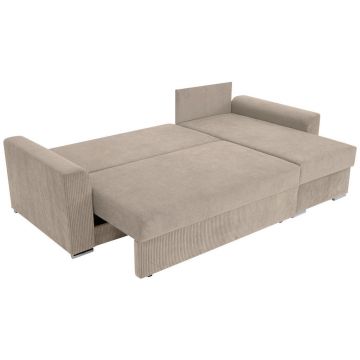 COLȚAR EXTENSIBIL textil taupe
