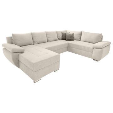 Colțar În Formă De U, crem