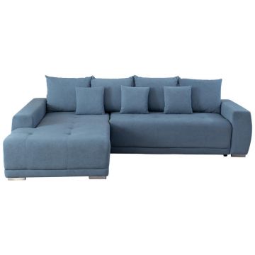 COLțAR textil albastru