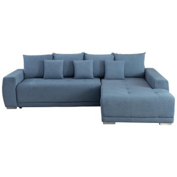 COLțAR textil albastru