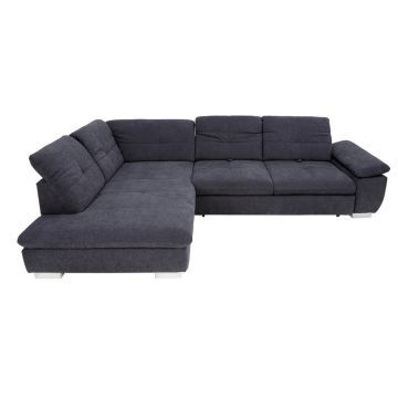 COLȚAR textil gri închis
