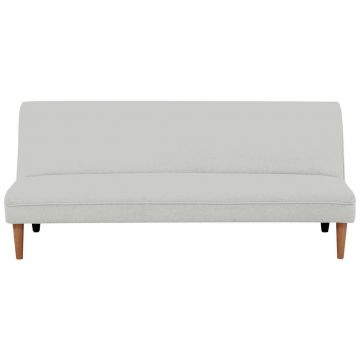 CANAPEA EXTENSIBILĂ textil alb