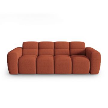 Canapea cărămizie 216 cm Lisa – Micadoni Home