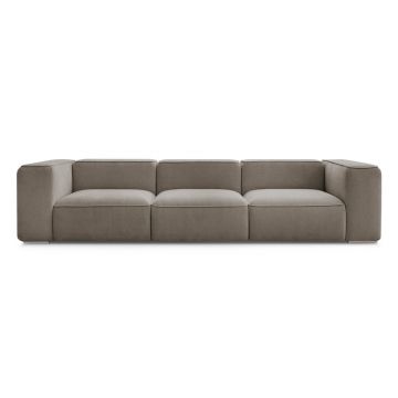 Canapea gri/bej 345 cm Zephyr – Bobochic Paris
