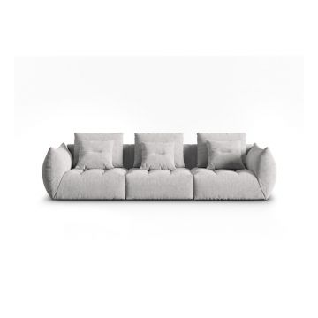 Canapea gri deschis 332 cm Bloom – Micadoni Home