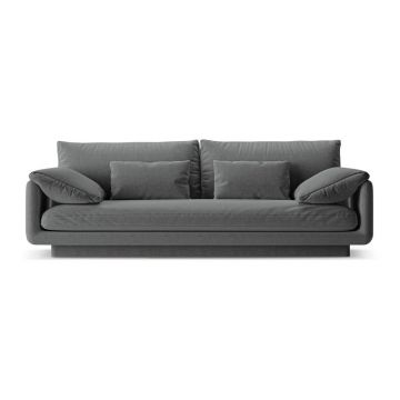 Canapea gri închis 220 cm Torino – Micadoni Home