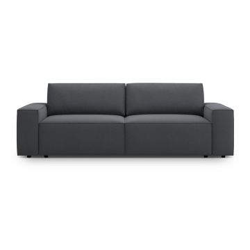 Canapea gri închis extensibilă 247 cm Jodie – Micadoni Home