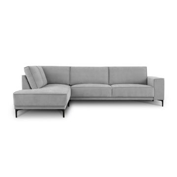 Colțar gri (cu colț pe partea stângă/în formă de ”L”) Copenhagen – Scandic