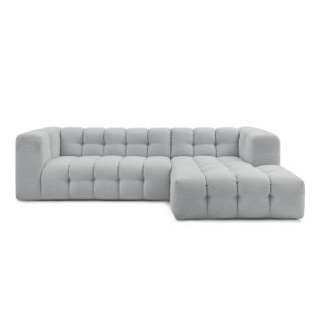 Colțar gri deschis (cu colț pe partea dreaptă) Cloud – Bobochic Paris