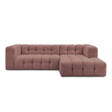 Colțar roz deschis (cu colț pe partea dreaptă) Cloud – Bobochic Paris