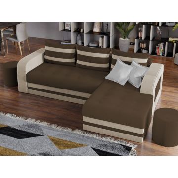 Coltar Delta Mixt Maro / Crem