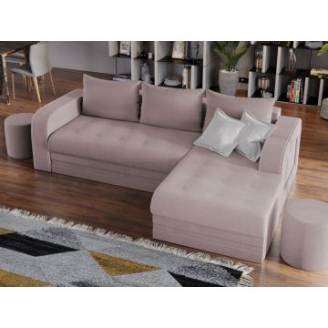 Coltar Delta Mixt Roze