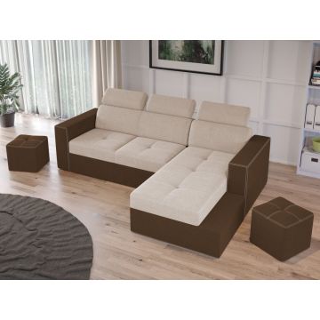 Coltar Extensibil Paloma Crem / Maro