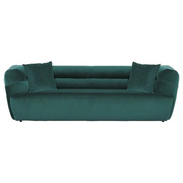 CANAPEA BIGSOFA textil verde închis