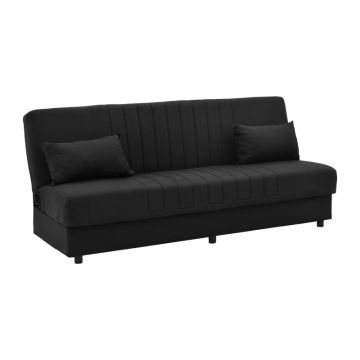 Canapea extensibila cu 3 locuri Romina cu spatiu de depozitare,  190 x 85 x 90 cm