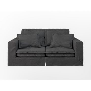 Canapea gri antracit 196 cm Nora – Ropez