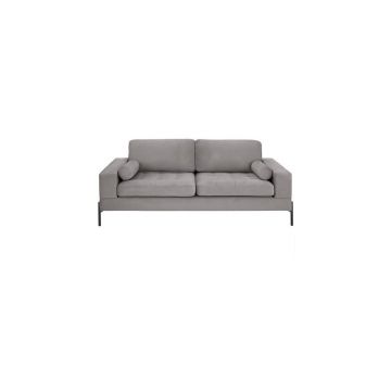 Canapea gri deschis 161 cm Versailles – Ropez