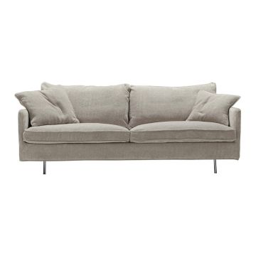 Canapea gri deschis 216 cm Julia – Sits