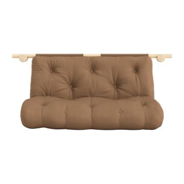 Canapea maro extensibilă 135 cm Hooked – Karup Design