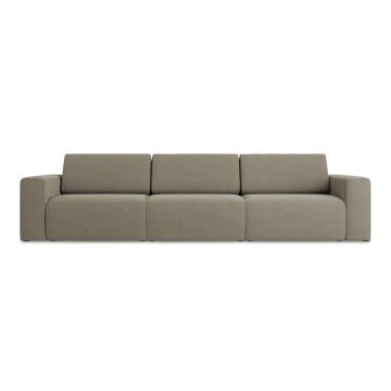 Canapea modulară maro deschis 314 cm Kalea – Makamii