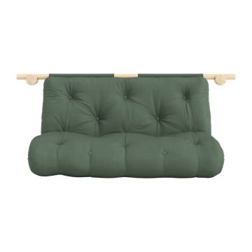 Canapea verde extensibilă 135 cm Hooked – Karup Design