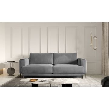 Canapea extensibila 4 locuri ELTAP, SO-DAL-06SO, Dalia, 248x84x95 cm, lemn/poliester, gri