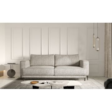Canapea extensibila 4 locuri ELTAP, SO-DAL-130MA, Dalia, 248x84x95 cm, lemn/poliester, gri