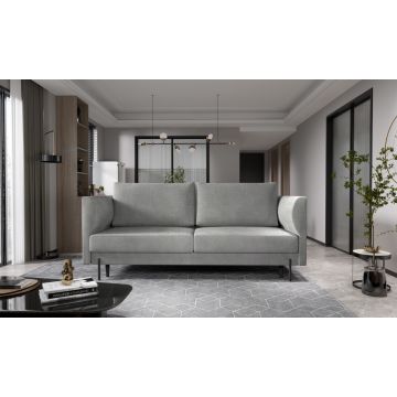 Canapea extensibila 4 locuri ELTAP, SO-REV-03NU, Revi, 215x98x92 cm, lemn/poliester, gri deschis