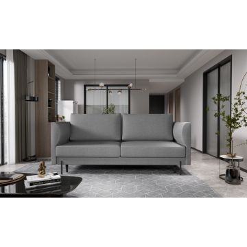 Canapea extensibila 4 locuri ELTAP, SO-REV-04FL, Revi, 215x98x92 cm, lemn/poliester, gri Canapea extensibila 4 locuri ELTAP, SO-REV-04FL, Revi, 215x98x92 cm, lemn/poliester, gri