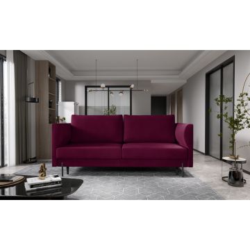 Canapea extensibila 4 locuri ELTAP, SO-REV-25VE, Revi, 215x98x92 cm, lemn/poliester, roz