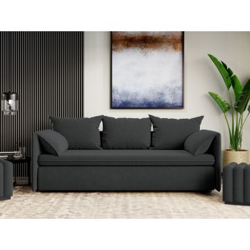 Canapea Extensibila Vanilla Gri Inchis