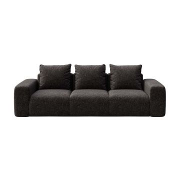 Canapea gri antracit 287 cm Monce – Rodier