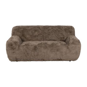 Canapea maro 185 cm Teddy – Ixia