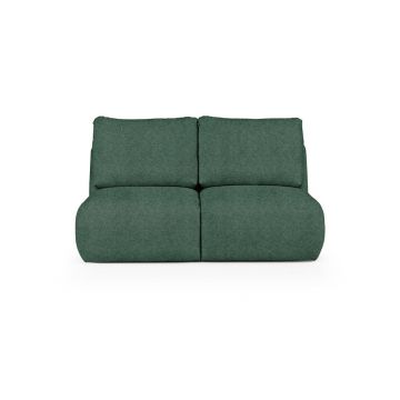 Canapea verde cu tapițerie din țesătură bouclé 164 cm Mirel – Rodier
