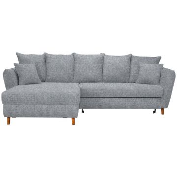 COLȚAR EXTENSIBIL textil gri deschis